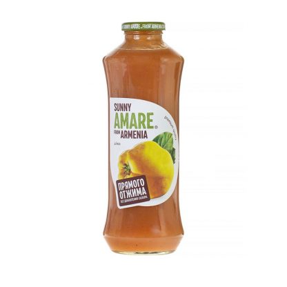 Айвовый сок прямого отжима с доб.яблочного, Sunny Amare, 750 мл