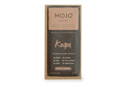 Горький шоколад 72% (Гренада) Кофе, Mojo cacao, 65 г