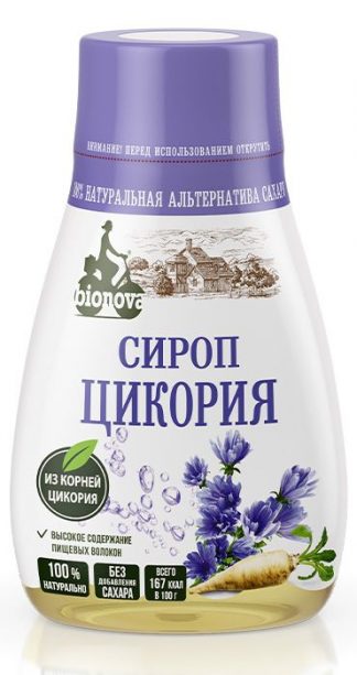 Сироп цикория "BIONOVA", 230 гр.