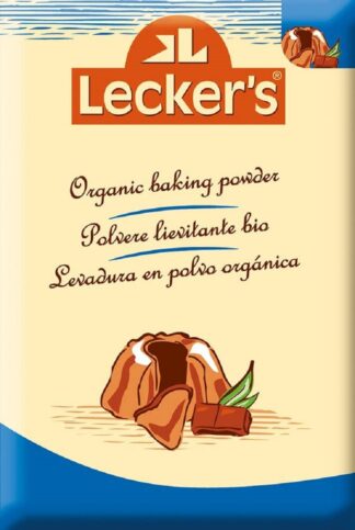 Пекарский порошок (винный камень) Био, Lecker's, 4*21 г