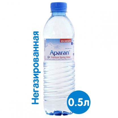 Родниковая вода без газа APARAN, 0,5 л