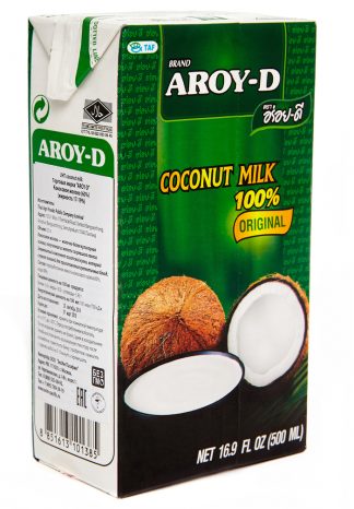 Кокосовое молоко "AROY-D" 500 мл, Tetra Pak