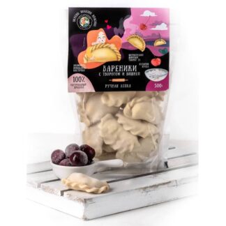 Вареники с творогом и вишней, Пельмешки39, 500 г