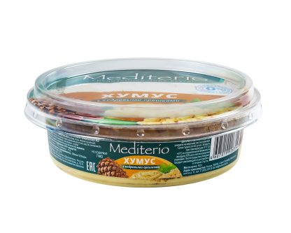 Хумус с кедровыми орешками, Mediterio, 180 г