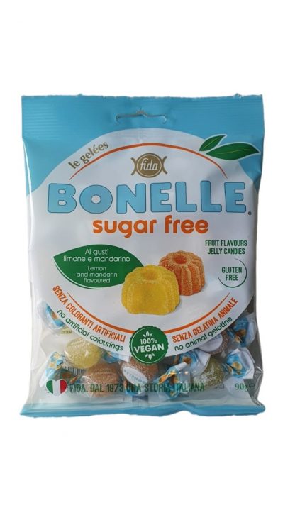 Конфетки-мармеладки с мандарином и лимоном, Bonelle, 90 г