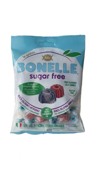 Конфетки-мармеладки с клубникой и ежевикой, Bonelle, 90 г