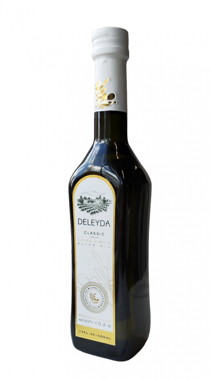 Оливковое масло нерафинированное Extra Virgin Classic 0,2, Deleyda, 500 мл