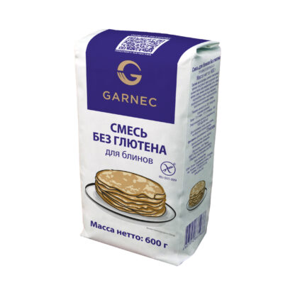 Смесь для блинчиков, без глютена, Garnec, 600 г