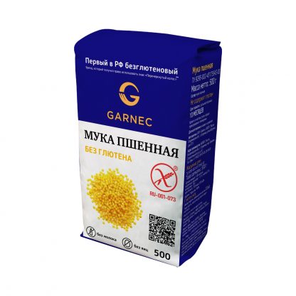 Мука пшенная Без глютена, GARNEC, 500 г