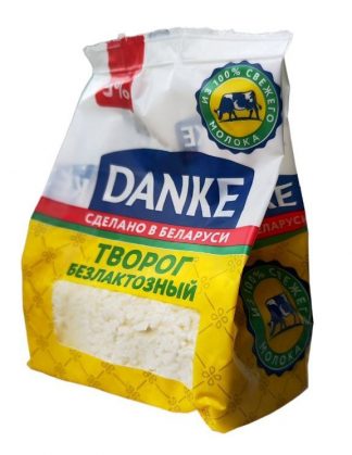 Творог безлактозный 9%, Danke, 350 г