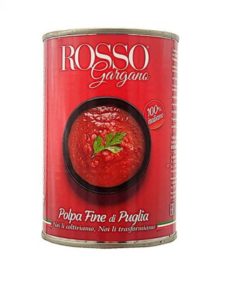 Томаты очищенные давленные, ROSSO GARGANO, 400 г