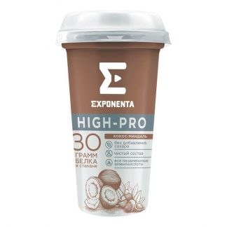 Напиток Exponenta High-Pro Кокос-Миндаль, 250 г