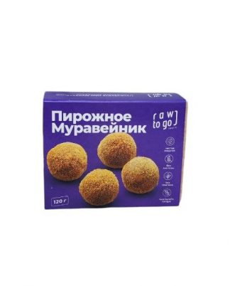 Пирожное Муравейник, Raw to go, 120 г