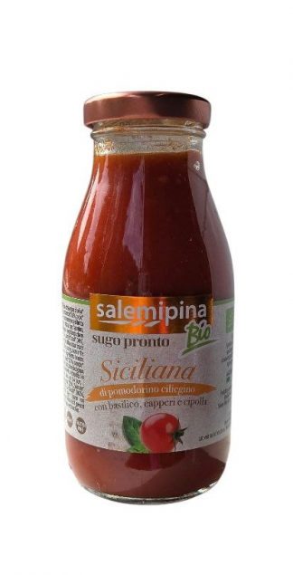 Томатный соус из сицилийских помидоров чeрри, Salemipina, 250 г