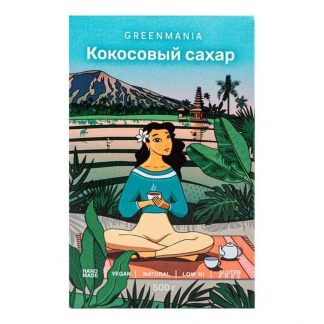 Кокосовый сахар, GreenMania, 500 г