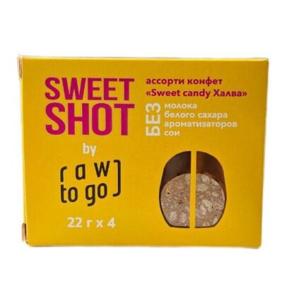 Ассорти из конфет Халва, Raw to go, 88 г