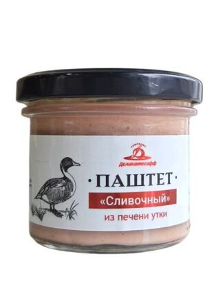 Паштет из печени утки Сливочный, Деликатесофф, 100 г.