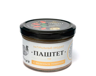 Паштет из печени индейки с вяленым томатом, Деликатесофф, 150 г.