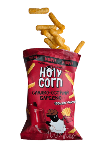 Кукурузные палочки Барбекю, Holy Corn, 30 г