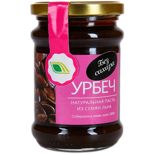 Урбеч из семян Льна, Биопродукты, 280 г