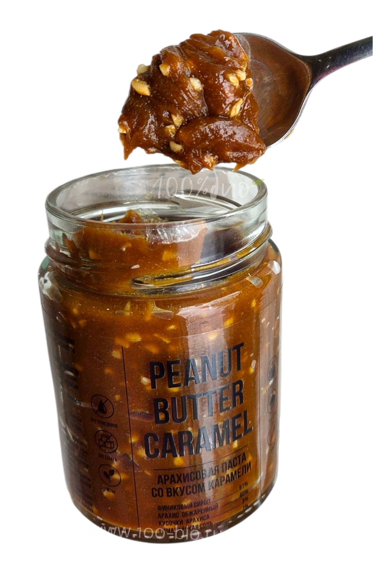 Арахисовая паста Карамельная хрустящая, Arahis Project, 235 г