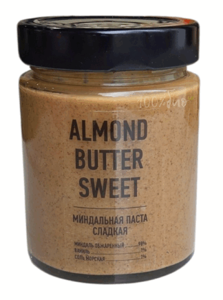 Миндальная паста Sweet с ванилью, Arahis Project, 235 г