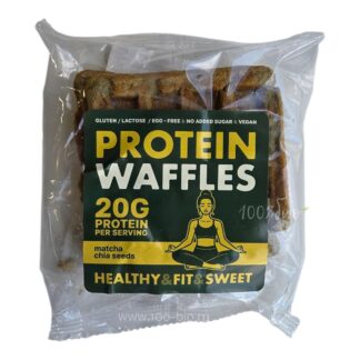 Вафли Протеиновые с Матчей и Чиа, безглютеновые, Эвопит, 145 г