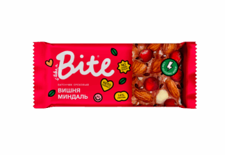 Батончик ореховый Козинаки, Вишня-миндаль, Bite, 30 г