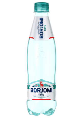 Вода минеральная, газированная, BORJOMI, 0,75 мл
